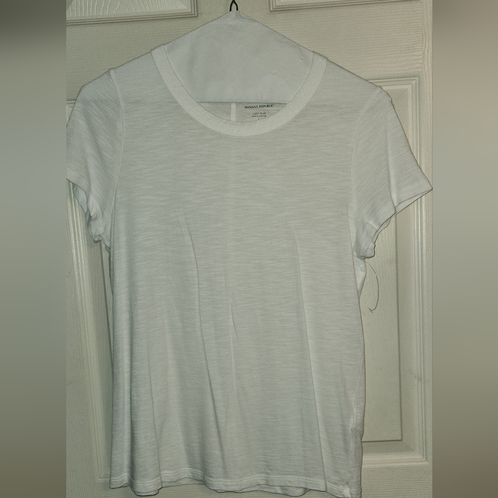 Banana Republic cozy slub tee large